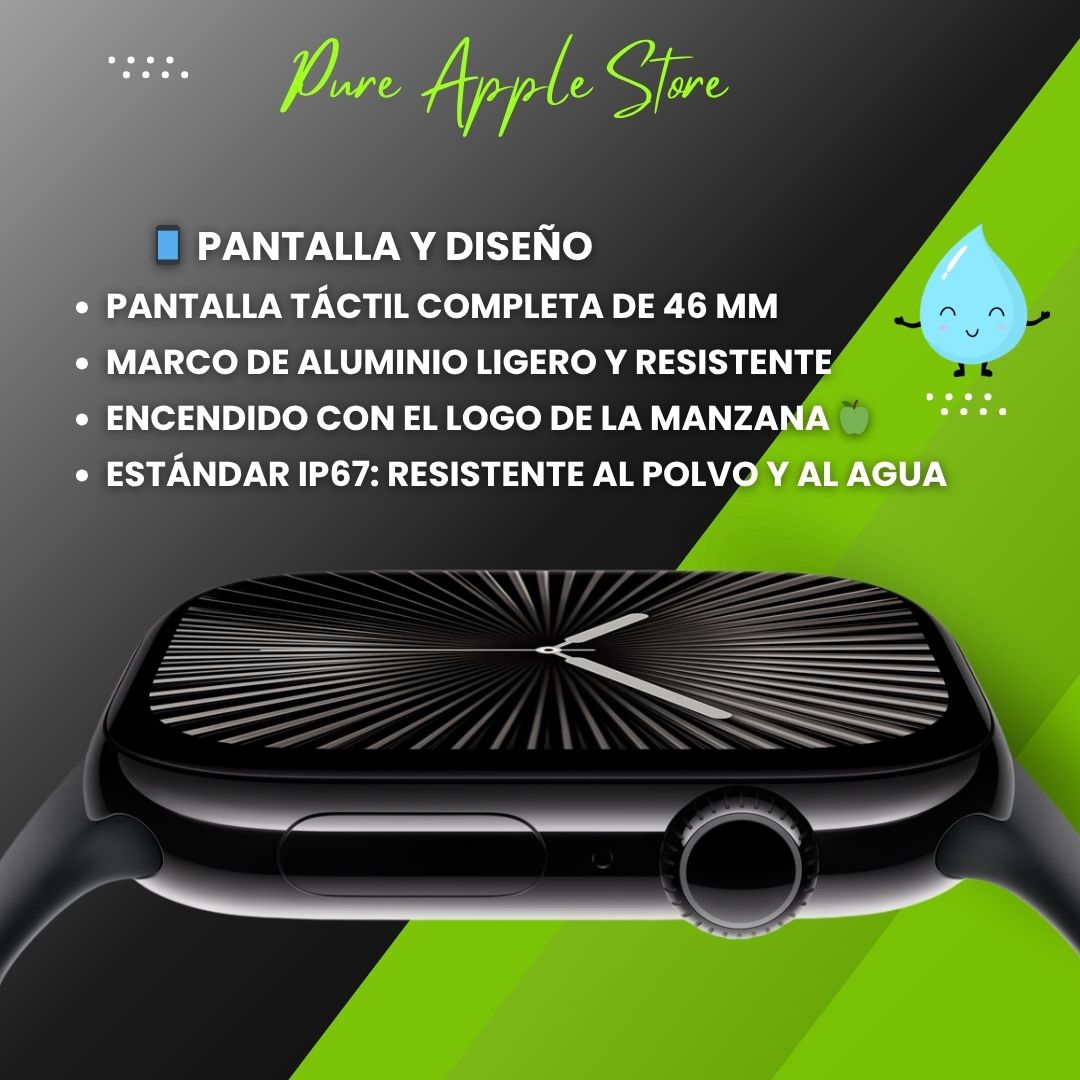 Applewatch Serie 10 BLANCO-OEM