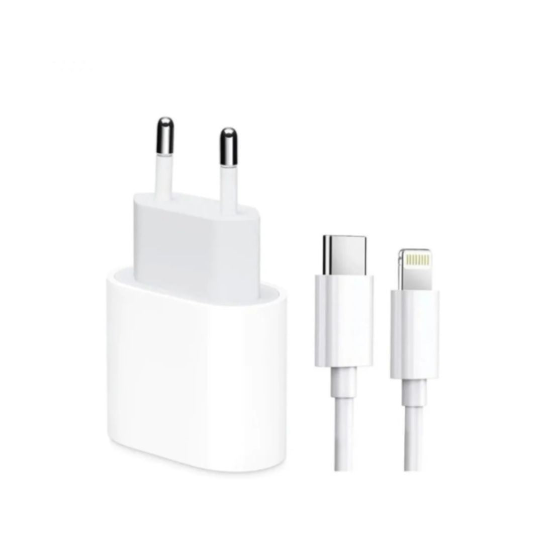 Cargador Lightning 25W Completo (Base + Cable)