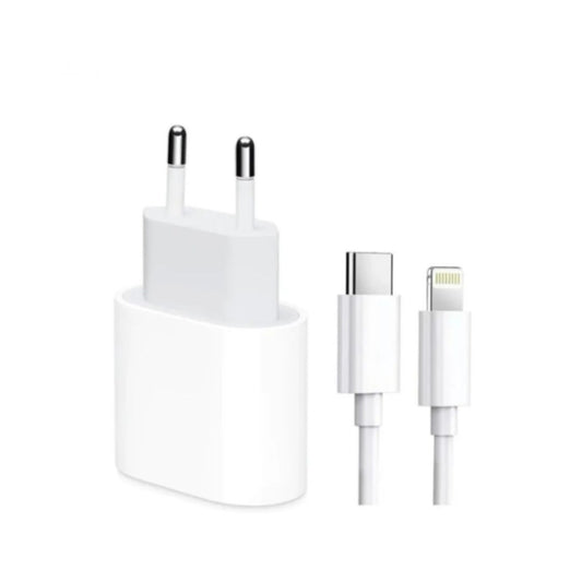 Cargador Lightning 25W Completo (Base + Cable)