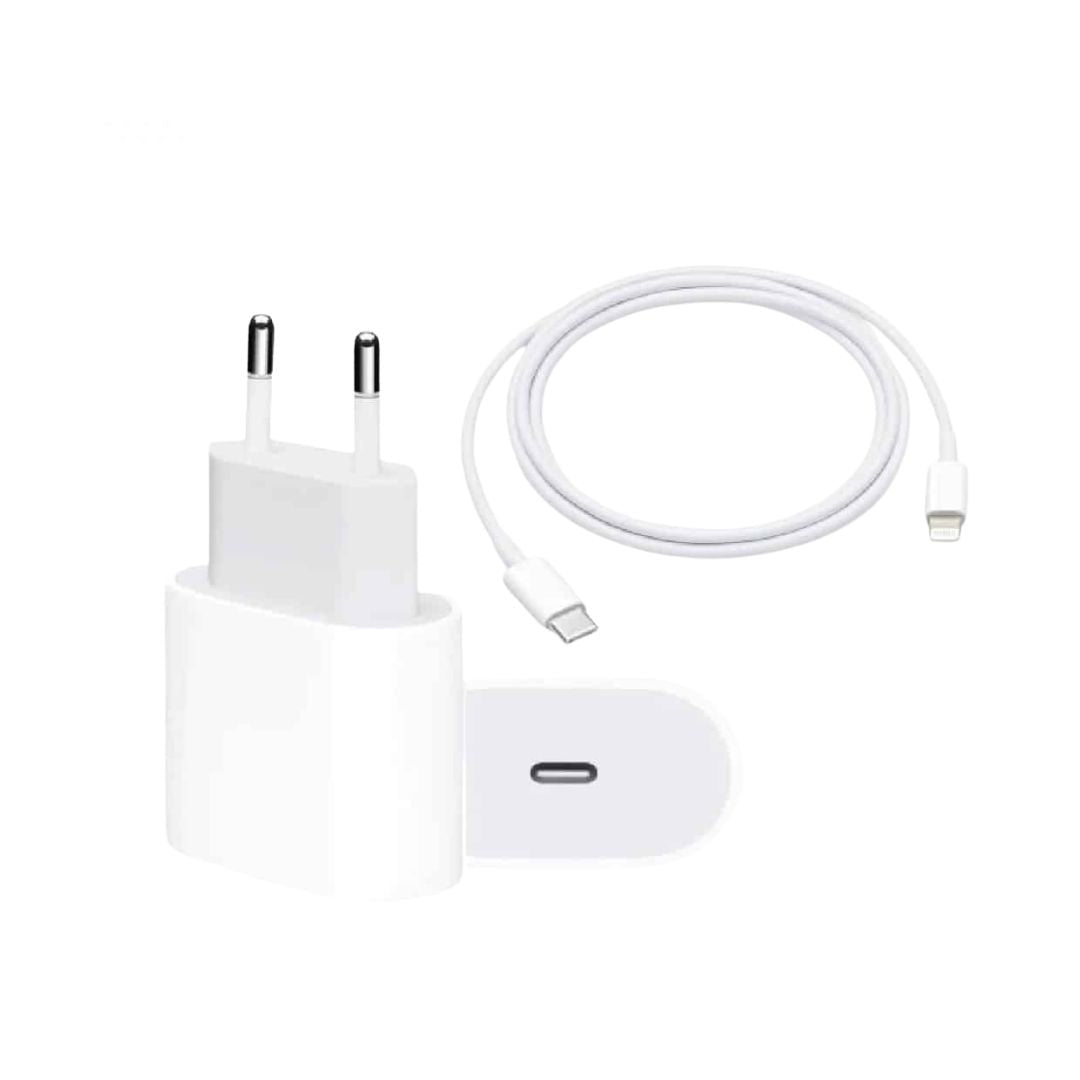 Cargador Lightning 25W Completo (Base + Cable)