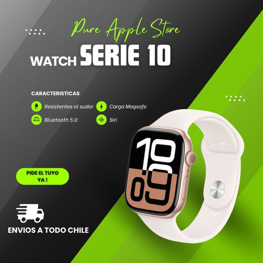 Applewatch Serie 10 DORADO-OEM