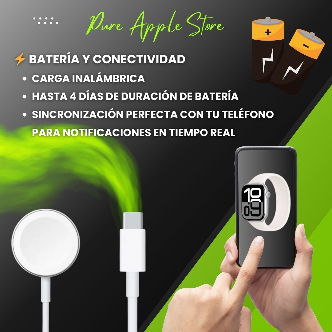Applewatch Serie 10 DORADO-OEM