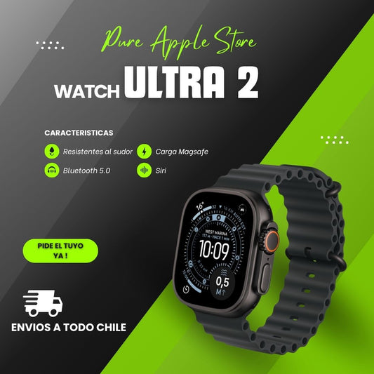 Applewatch Ultra 2 NEGRO