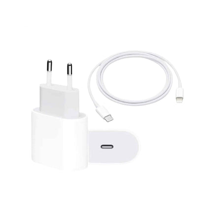 Cargador Lightning 25W Completo (Base + Cable)