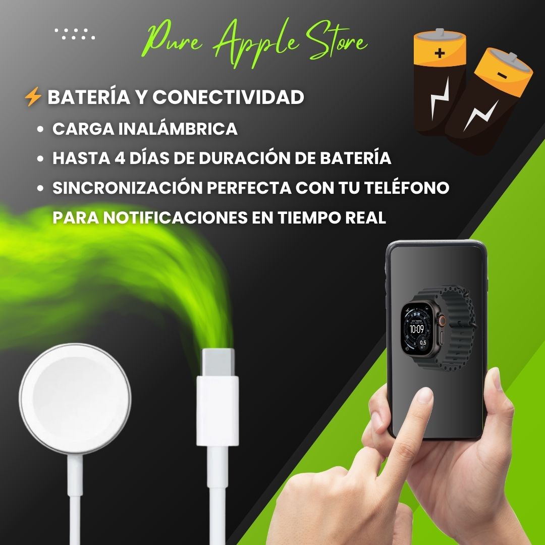 Applewatch Ultra 2 NEGRO