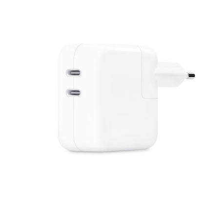 Adaptador de corriente de 35 W con dos puertos USB-C