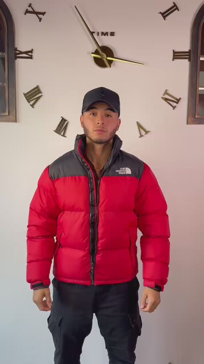 Chaqueta 1996 Retro Nuptse Hombre OEM- Roja