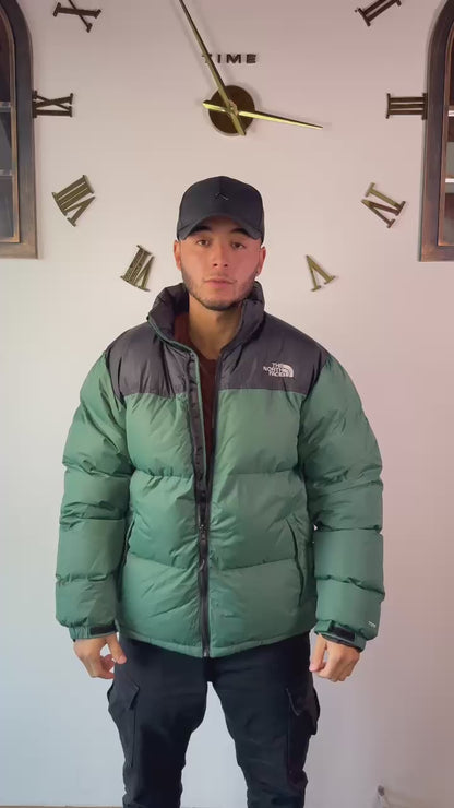 Chaqueta 1996 Retro Nuptse Hombre OEM-Verde